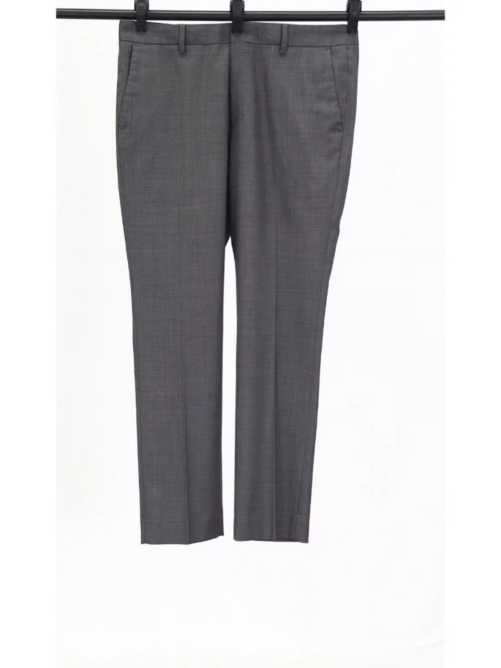 Bonobos 44R 37x30 Gray Full Suit 2-Button Solid R961